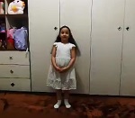 هنرجوی کلاس رقص کودکان